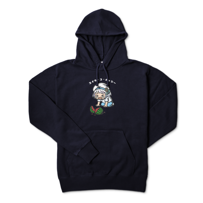 パーカー - L - ネイビー