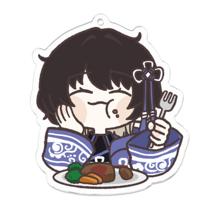 アクリルキーホルダー - 70 x 70 (mm)