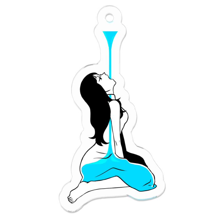 アクリルキーホルダー - 50 x 50 (mm)