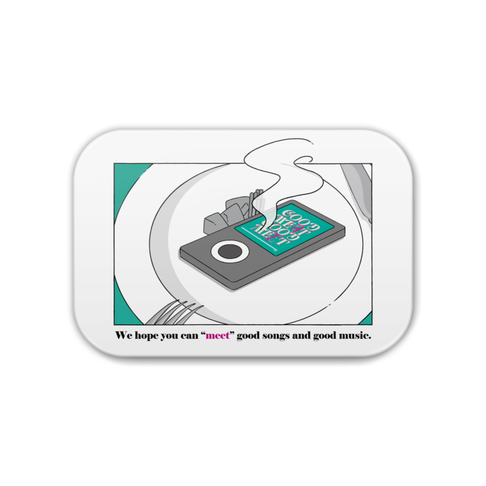 缶バッジ - 角丸 76x51mm