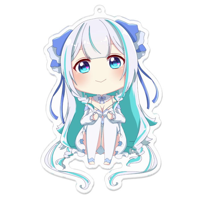 アクリルキーホルダー - 100 x 100 (mm)