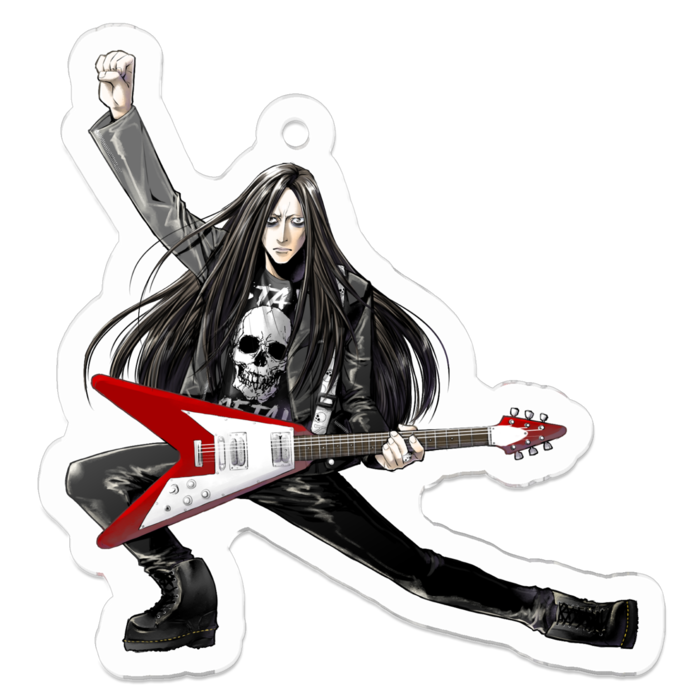 アクリルキーホルダー（コーティング） - 50 x 50 (mm)