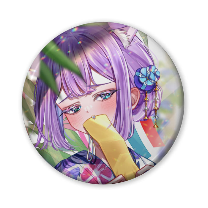 HICAT夏コラボ記念(七夕)缶バッジ（バリュー） - 56mm(2)