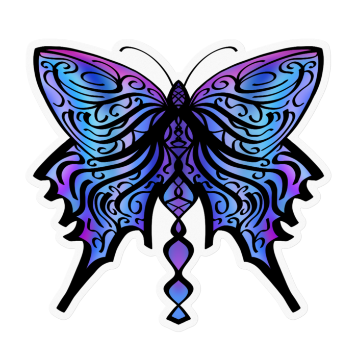 クリアステッカー - 100 x 100 (mm)(1)