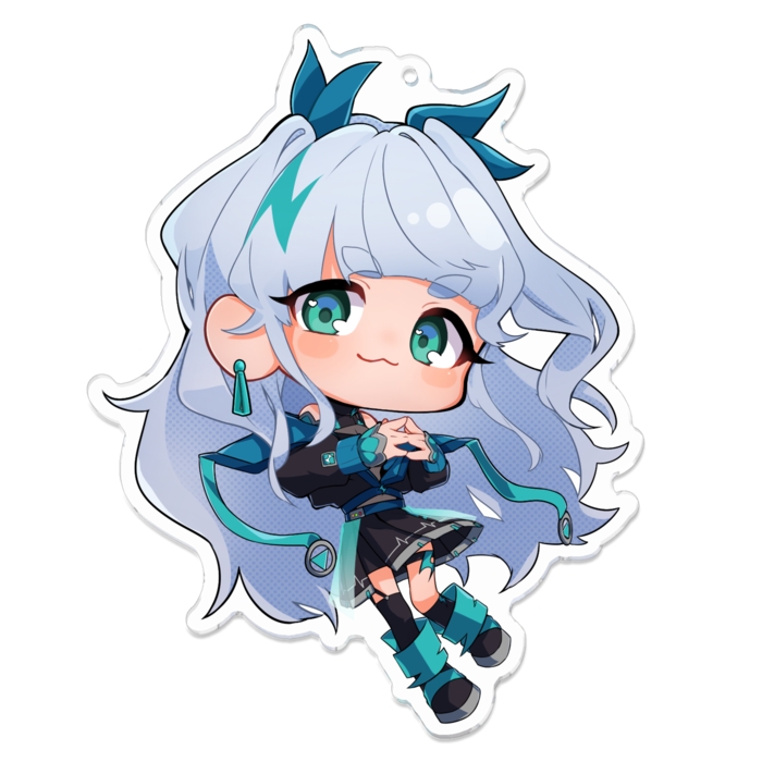 アクリルキーホルダー - 100 x 100 (mm)