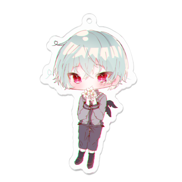 アクリルキーホルダー - 70 x 70 (mm)
