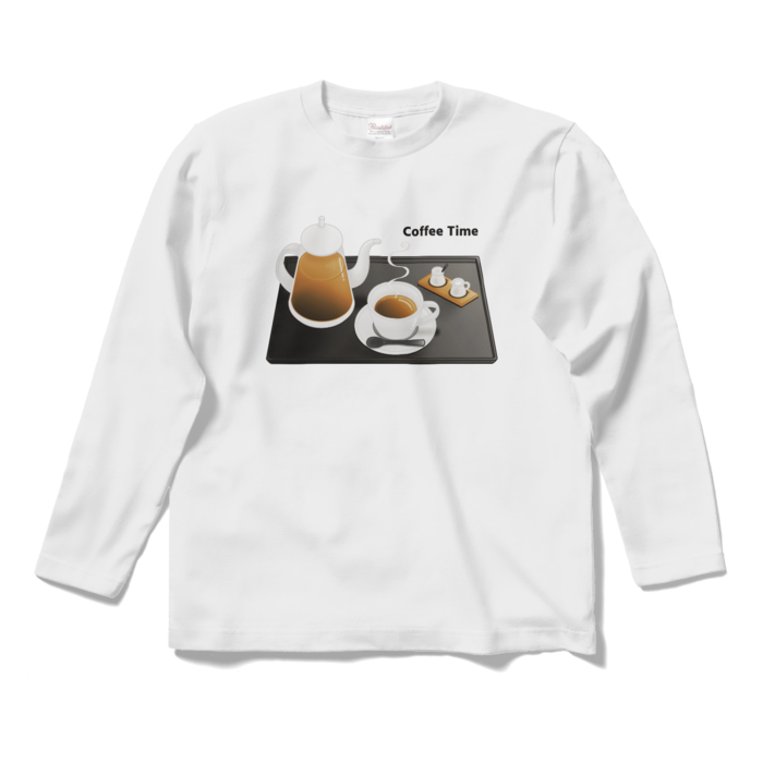 ロングスリーブTシャツ　白色　S