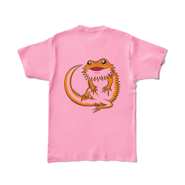 カラーTシャツ - L - ピーチ (淡色)