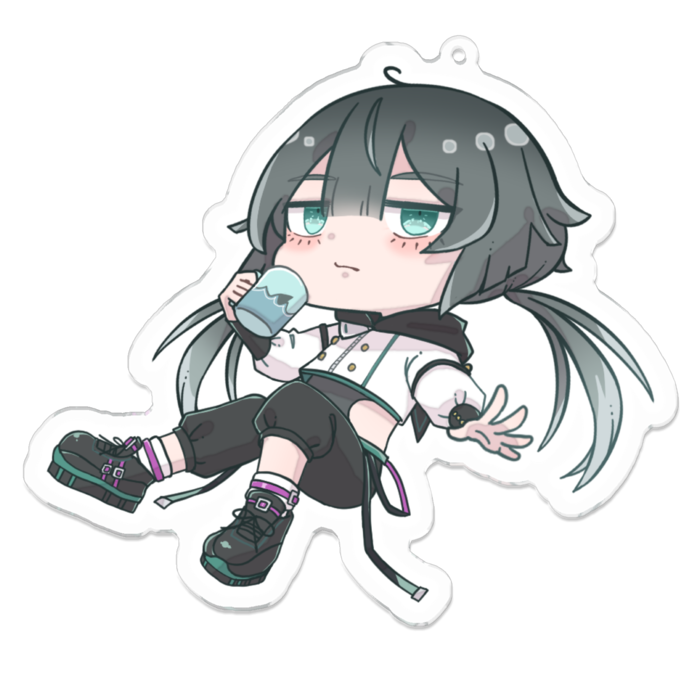 アクリルキーホルダー - 100 x 100 (mm)