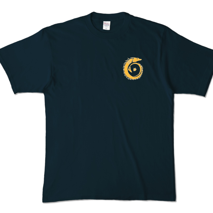 カラーTシャツ - XL - ネイビー (濃色)