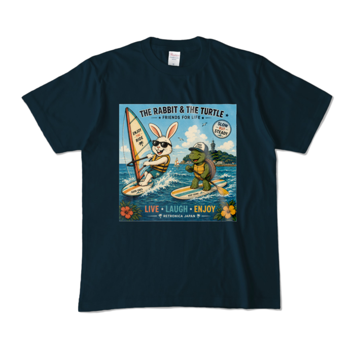 カラーTシャツ - M - ネイビー (濃色)