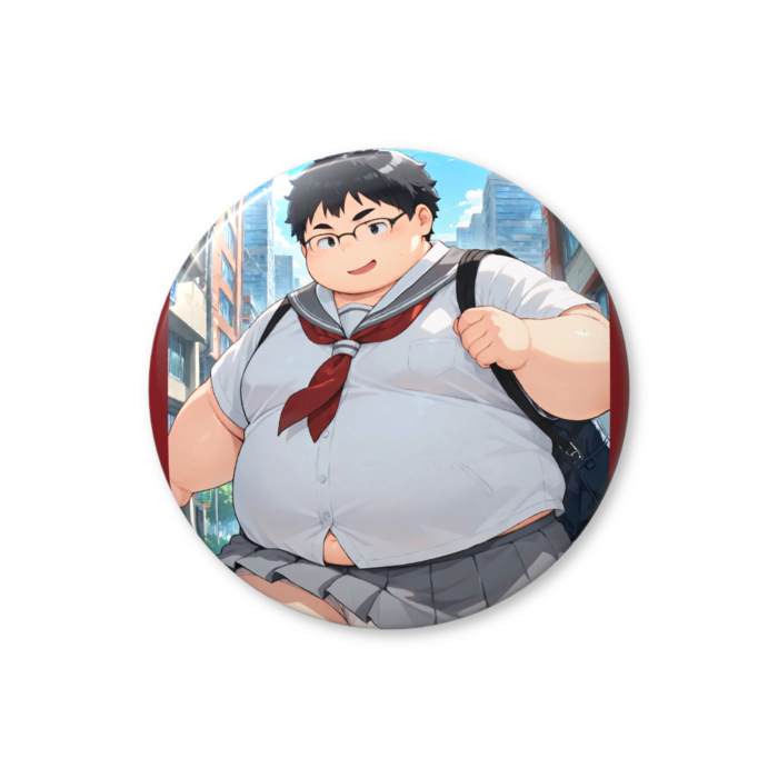 【缶バッジ(バリュー)】スカート男子 32mm