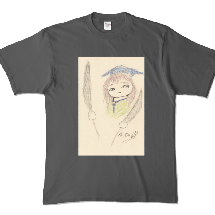 カラーTシャツ - XL - チャコール (濃色)