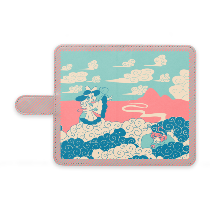 手帳型Androidケース - M - ストラップ穴 なし