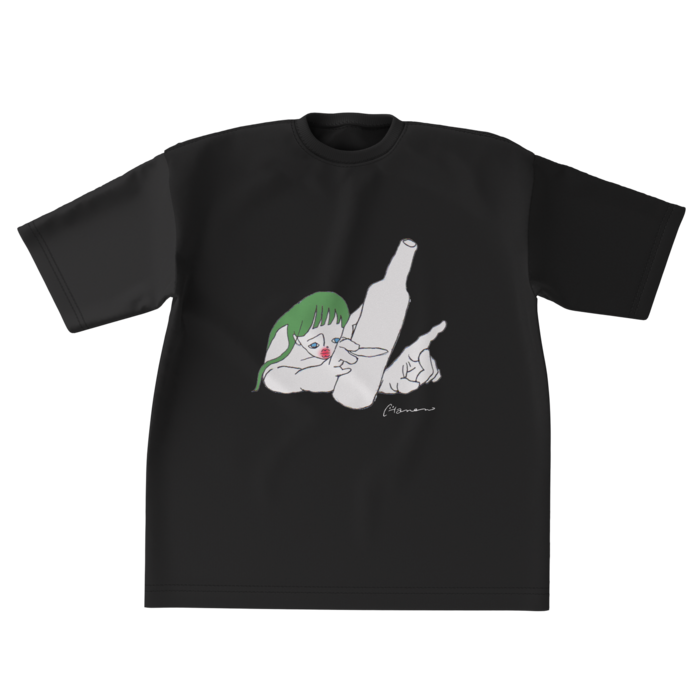 ビッグシルエットTシャツ - XL - 正面