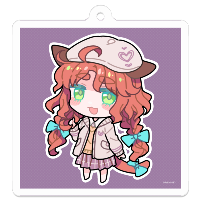 アクリルキーホルダー - 50 x 50 (mm)