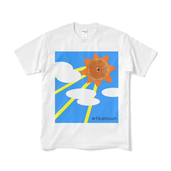 ミカンサンTシャツ（短納期） - M - ホワイト