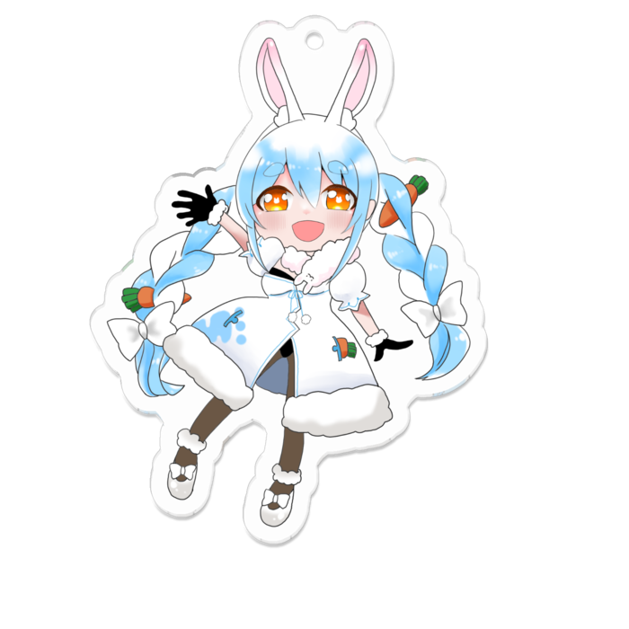 アクリルキーホルダー - 70 x 70 (mm)