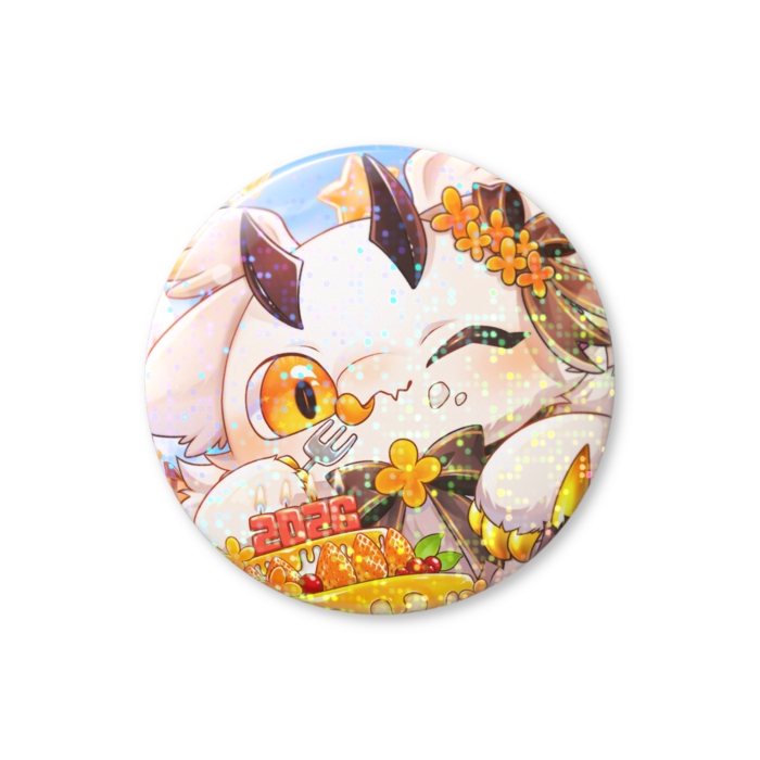 ホログラム缶バッジ - 56mm