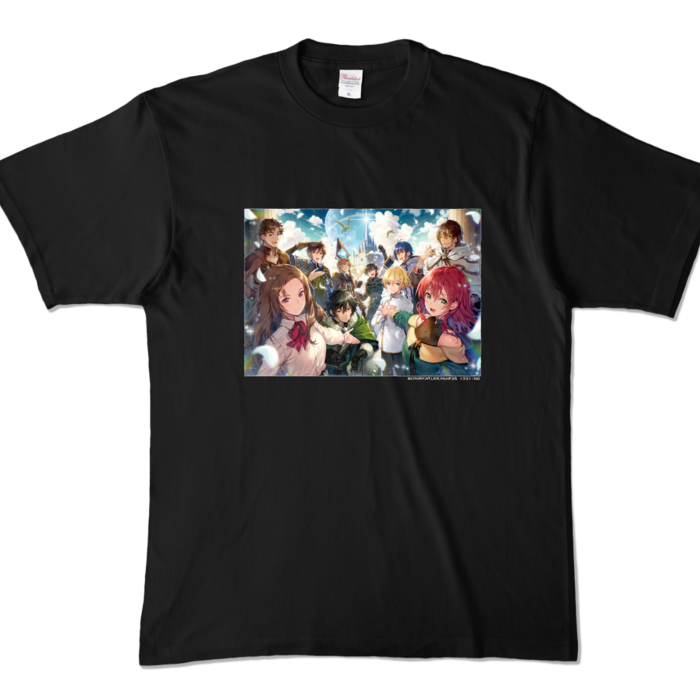 カラーTシャツ - XL - ブラック (濃色)