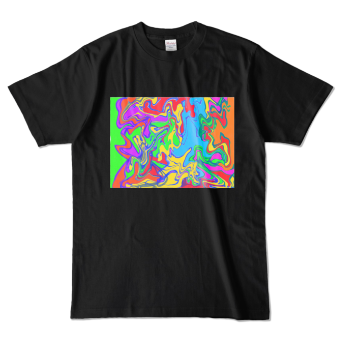 カラーTシャツ - L - ブラック (濃色)