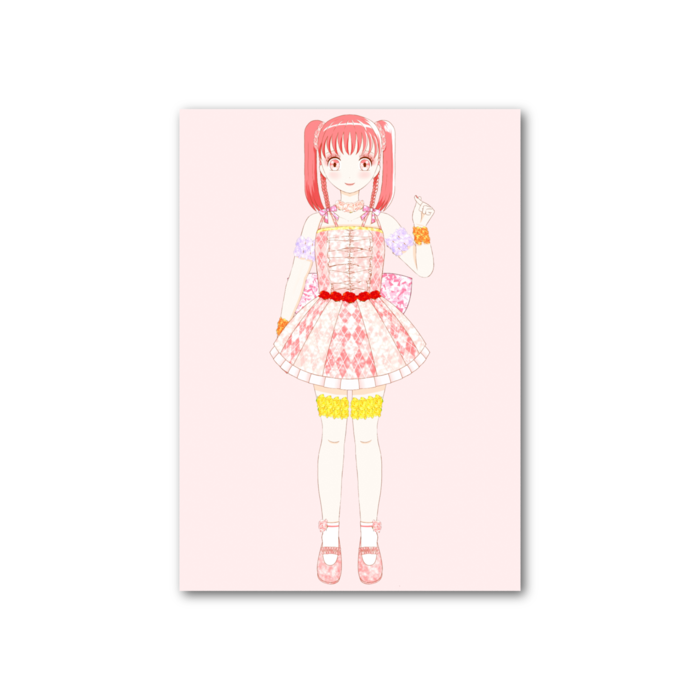 フォト風カード - 縦 - 両面