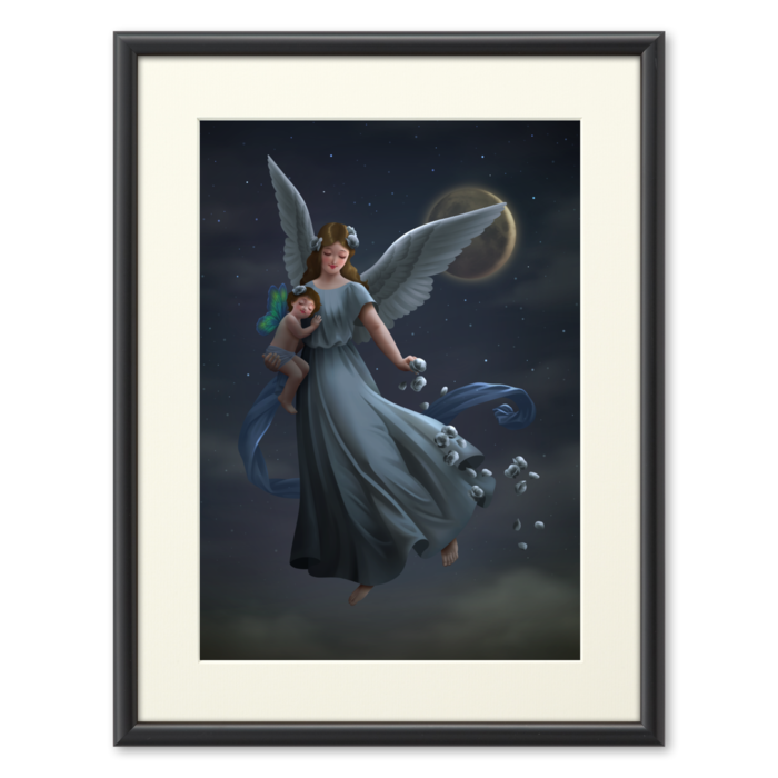 複製画(プリモアート) - A4 額縁・ブラック