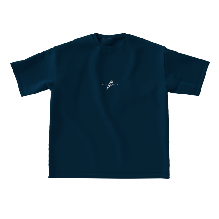 ビッグシルエットTシャツ - L - 両面