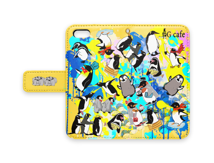 手帳型iPhoneケース - iPhone 5 / 5s / SE - ストラップ穴 あり