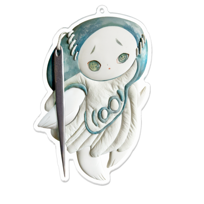 アクリルキーホルダー - 100 x 100 (mm)