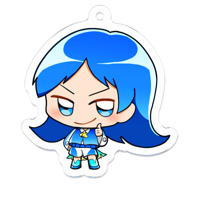 アクリルキーホルダー - 50 x 50 (mm)