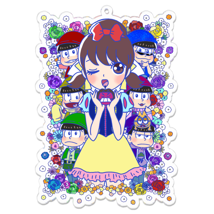 アクリルキーホルダー - 100 x 100 (mm)