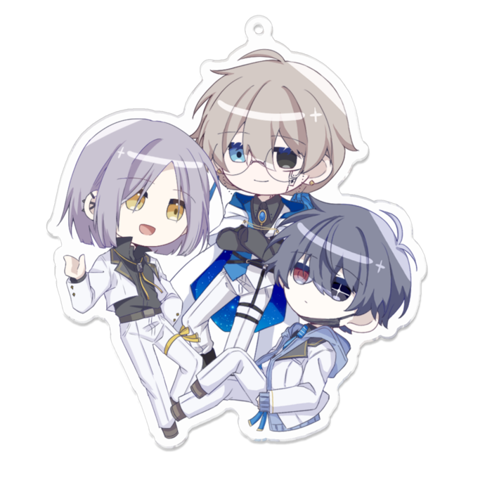 アクリルキーホルダー - 100 x 100 (mm)