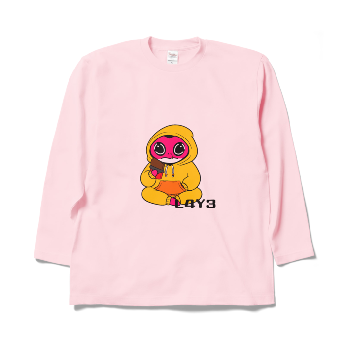 ロングスリーブTシャツ - XL - ライトピンク