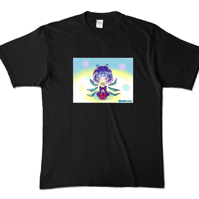 カラーTシャツ - XL - ブラック (濃色)