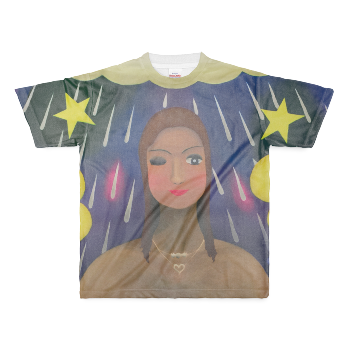 フルグラフィックTシャツ - M - 正面印刷のみ