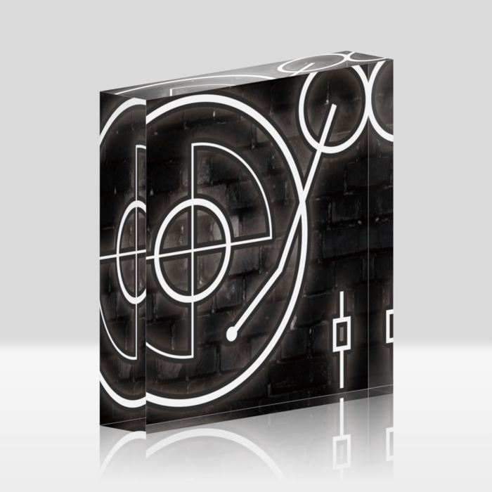 アクリルブロック - 100x100mm