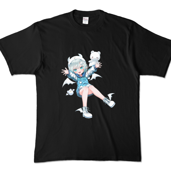 カラーTシャツ - XL - ブラック (濃色)