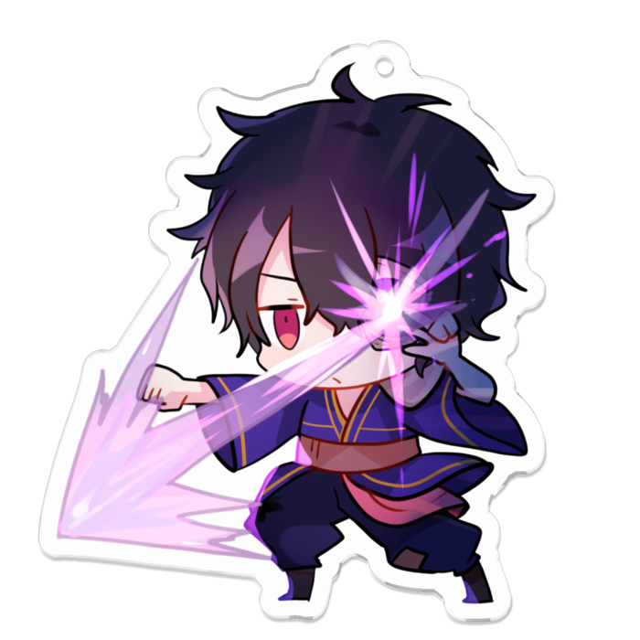 アクリルキーホルダー - 70 x 70 (mm)