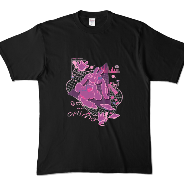 カラーTシャツ - XL - ブラック (濃色)