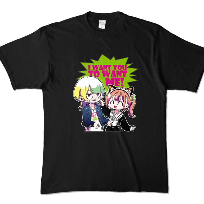 カラーTシャツ - XL - ブラック (濃色)