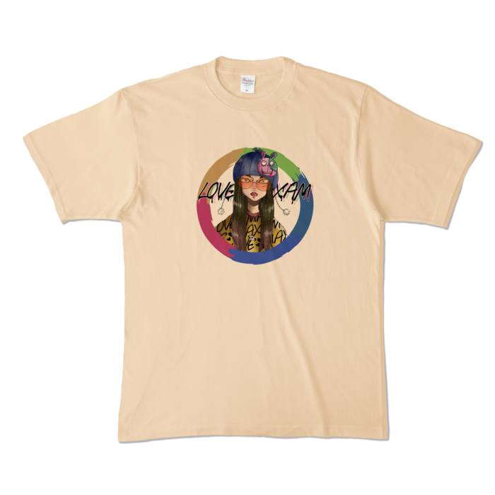 カラーTシャツ - XL - ナチュラル (淡色)