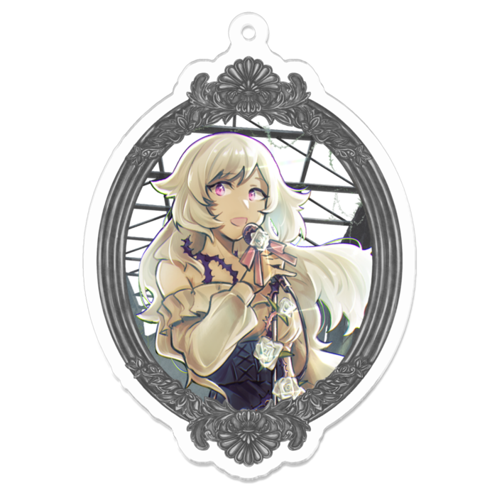 アクリルキーホルダー - 70 x 70 (mm)