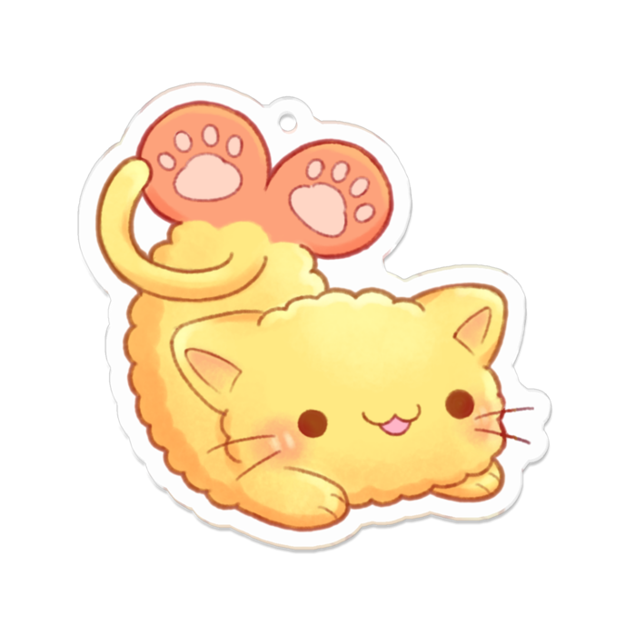 アクリルキーホルダー（コーティング） - 70 x 70 (mm)