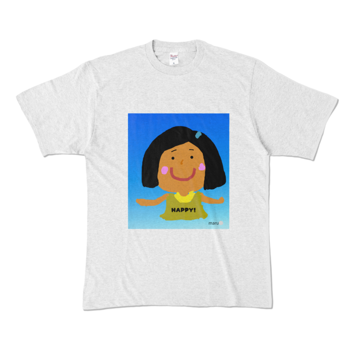 カラーTシャツ - XL - アッシュ (淡色)
