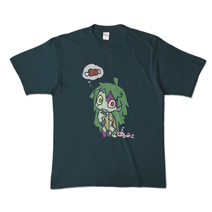 カラーTシャツ - XL - デニム (濃色)