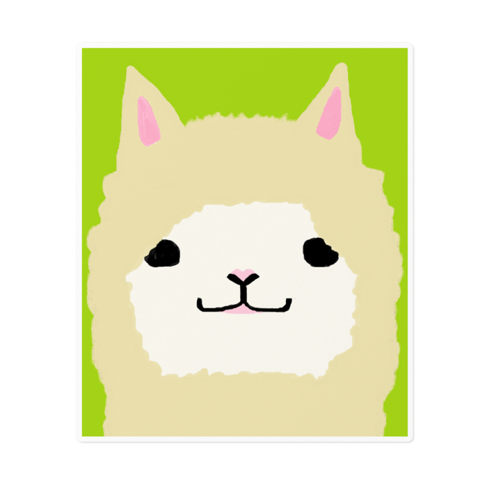 ステッカー - 160 x 160 (mm)