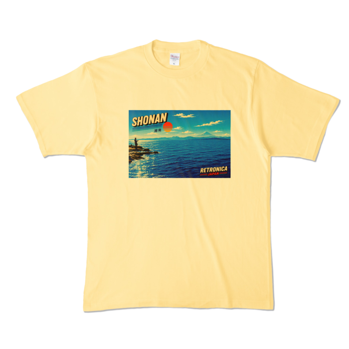 カラーTシャツ - XL - ライトイエロー (淡色)