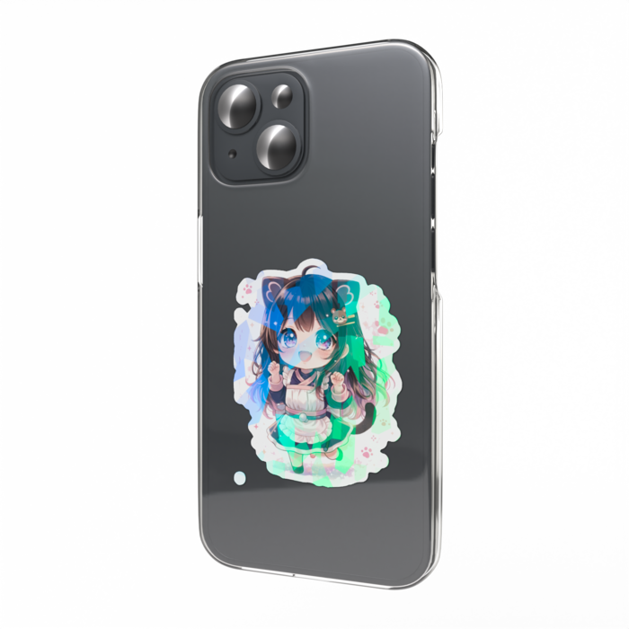 ホログラムスマホステッカー - 縦