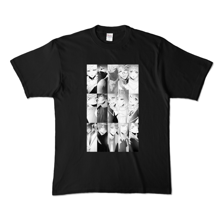 カラーTシャツ - XL - ブラック (濃色)